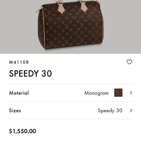 Louis Vuitton speedy 30 - Picture 12 of 13